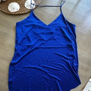Express Vibrant Blue Camisole Top